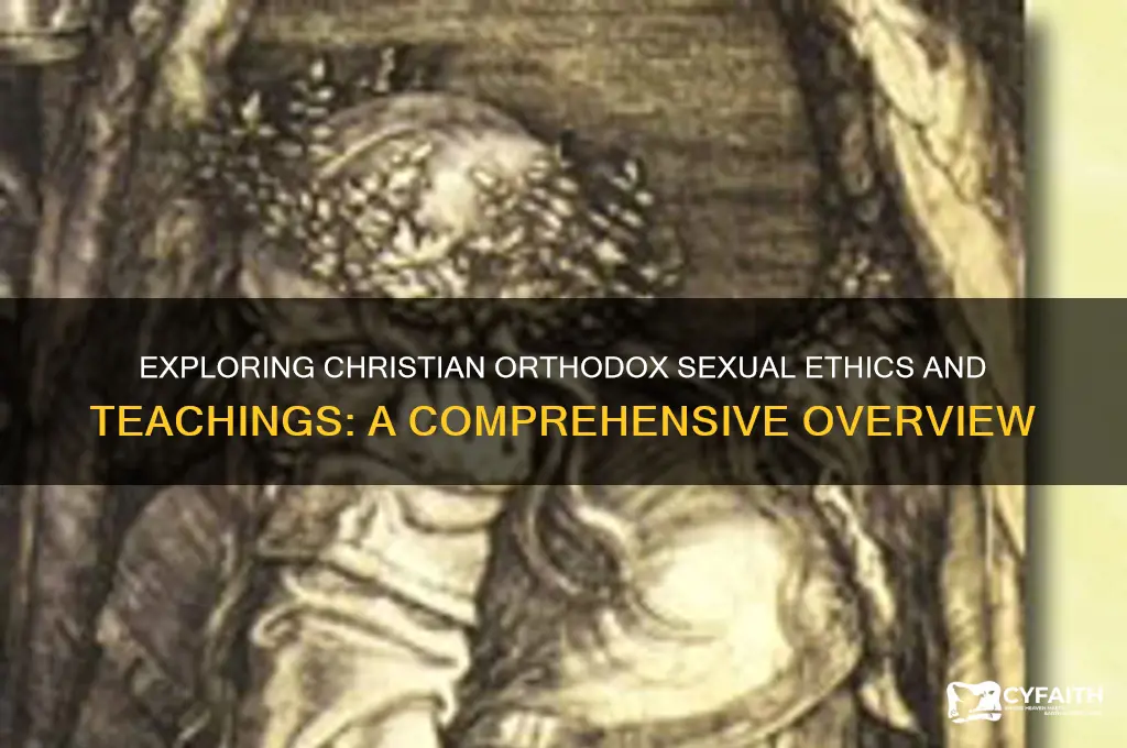 what is the sexuality of the christian orthodox
