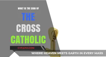The Meaning Behind the Catholic Cross Sign