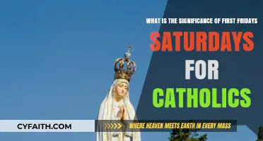 First Fridays and Saturdays: Catholic Devotions and Their Spiritual Significance