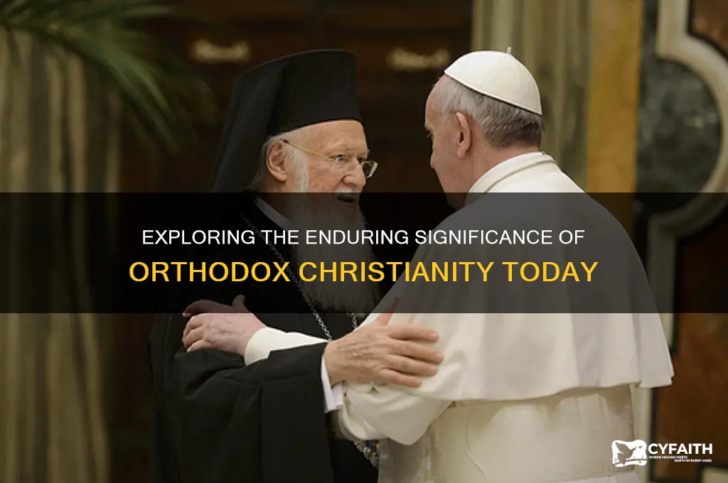 what is the significance of orthodox christinaity