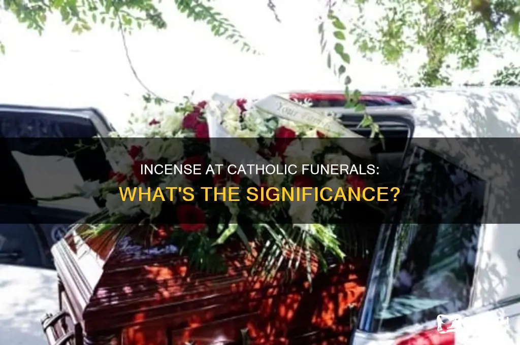 what is the smoke at a catholic funeral