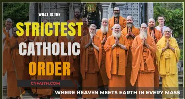 Strictest Catholic Orders: Who Are They?