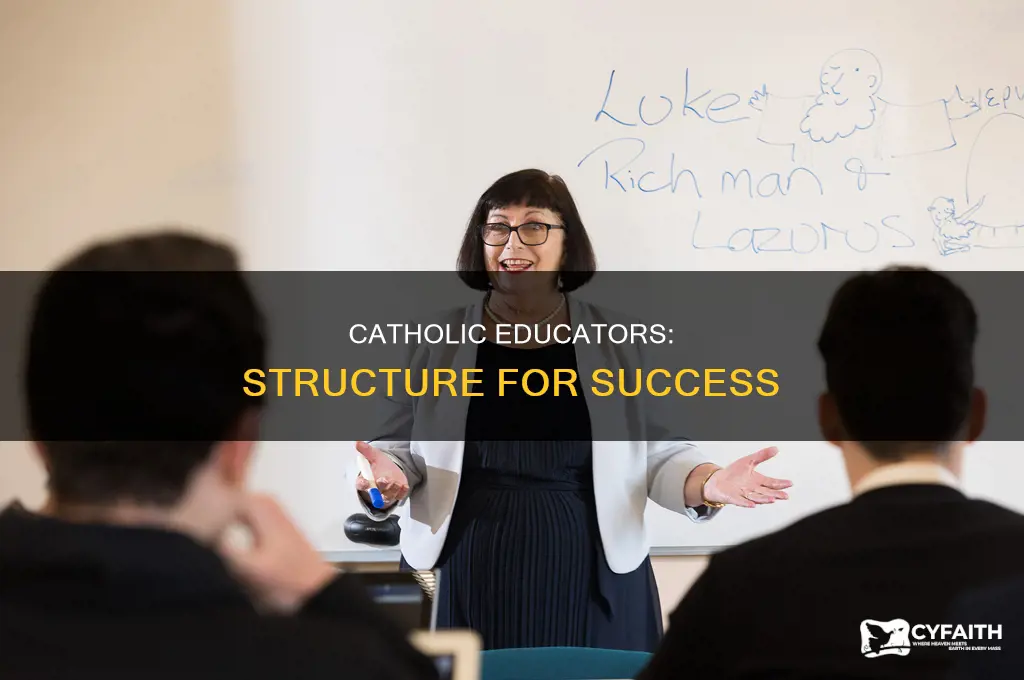 what is the structure for catholic educators