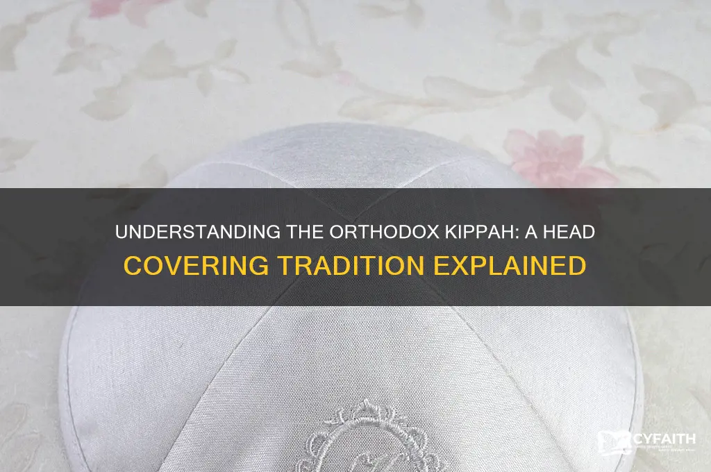 what is the thing orthodox men wear on their head