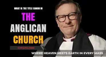 Understanding the Title Canon in the Anglican Church