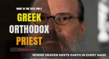 Understanding the Sacred Title of a Greek Orthodox Priest