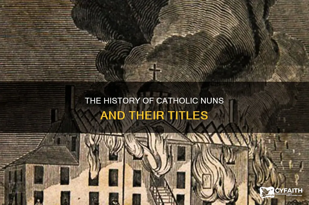 what is the title given to catholic nuns