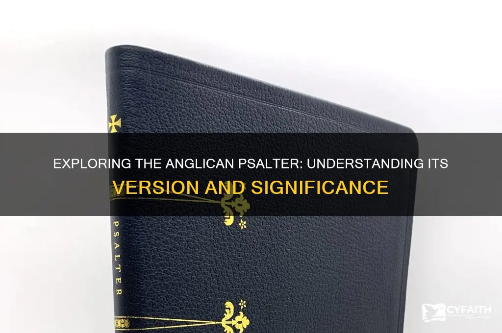 what is the version of the anglican pdalms