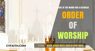 Understanding the Catholic Liturgy: Exploring the Sacred Order of Worship