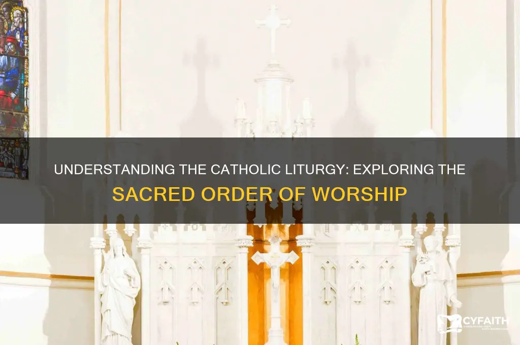 what is the word for a catholic order of worship