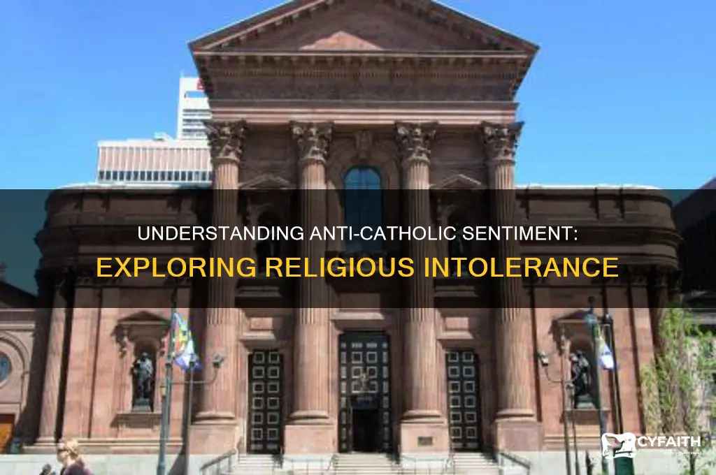 what is the word for anti catholic