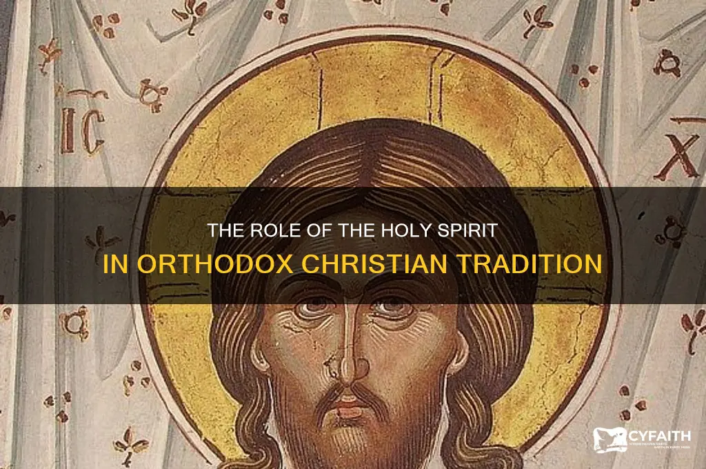 what is the work of the holy spirit orthodox
