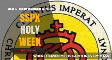 Holy Week Triduum: Catholic SSPX Traditions Explained