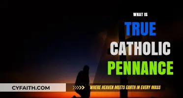 Understanding True Catholic Penance: Meaning, Practices, and Spiritual Growth