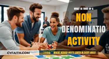 Non-Denominational Activities: What Makes Them Unique?