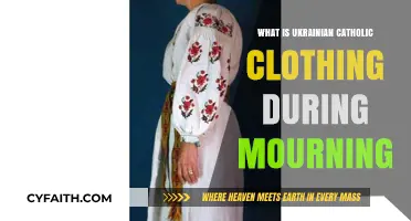 Ukrainian Catholic Mourning Attire: Traditions and Clothing