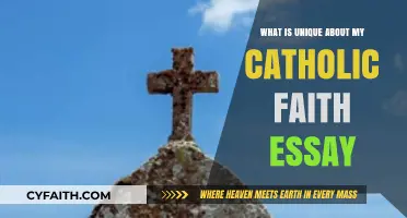 My Catholic Faith: A Unique Personal Journey