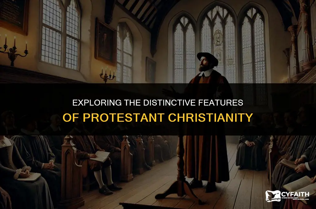 what is unique about protestant christianity
