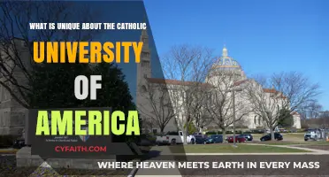 Distinctive Features of The Catholic University of America
