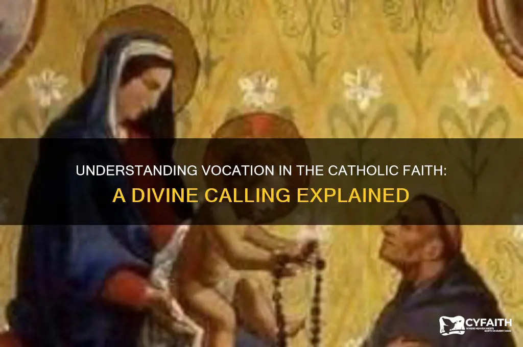what is vocation catholic