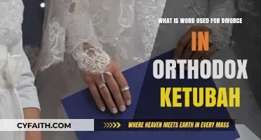 Divorce in Orthodox Ketubah: Understanding the Term and Its Significance