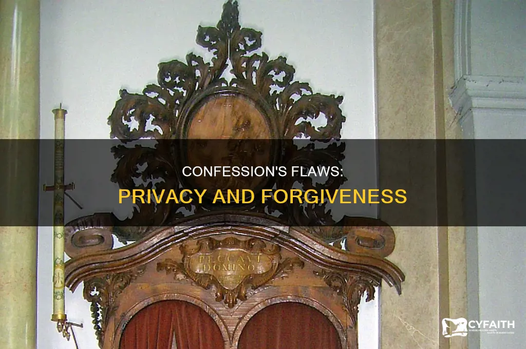 what is wrong with catholic confession