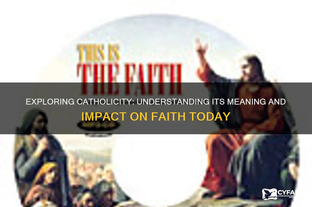 what is your catholicity