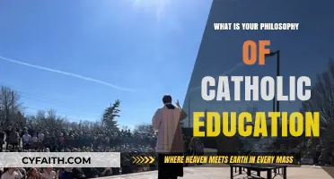 Catholic Education: My Philosophy and Approach