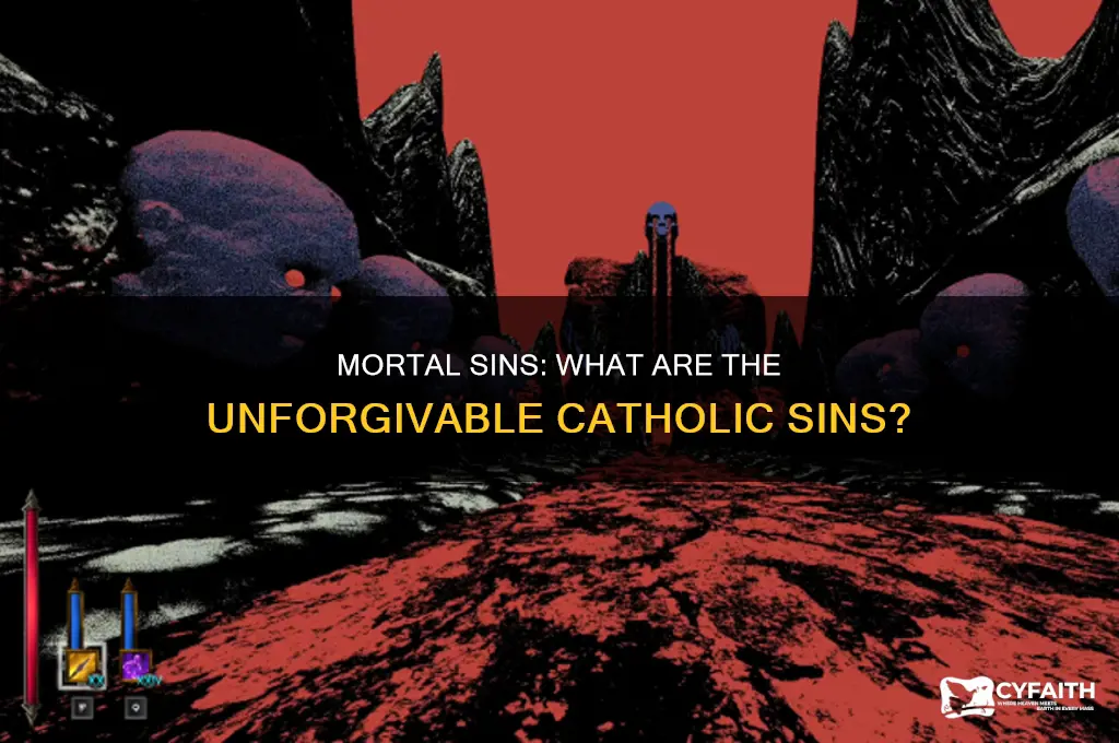 what it a catholic mortal sin