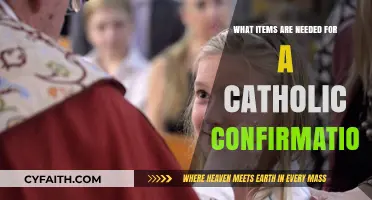 Essential Items for Catholic Confirmation Ceremony