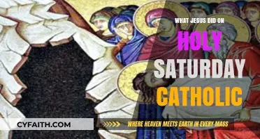 Jesus' Holy Saturday: A Day of Waiting and Hope