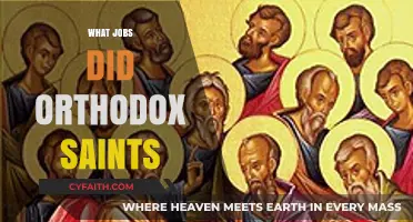 Exploring the Diverse Occupations of Orthodox Saints Throughout History