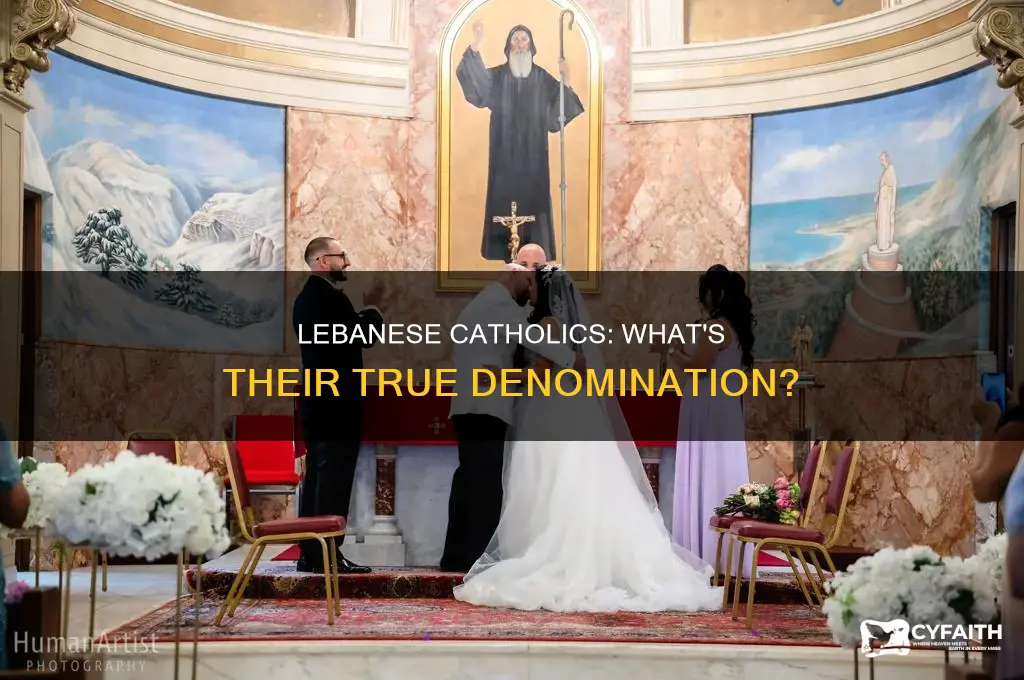 what kind of catholic are true lebonese following