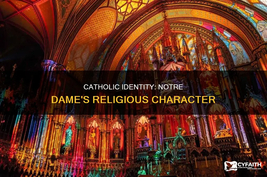 what kind of catholic is notre dame