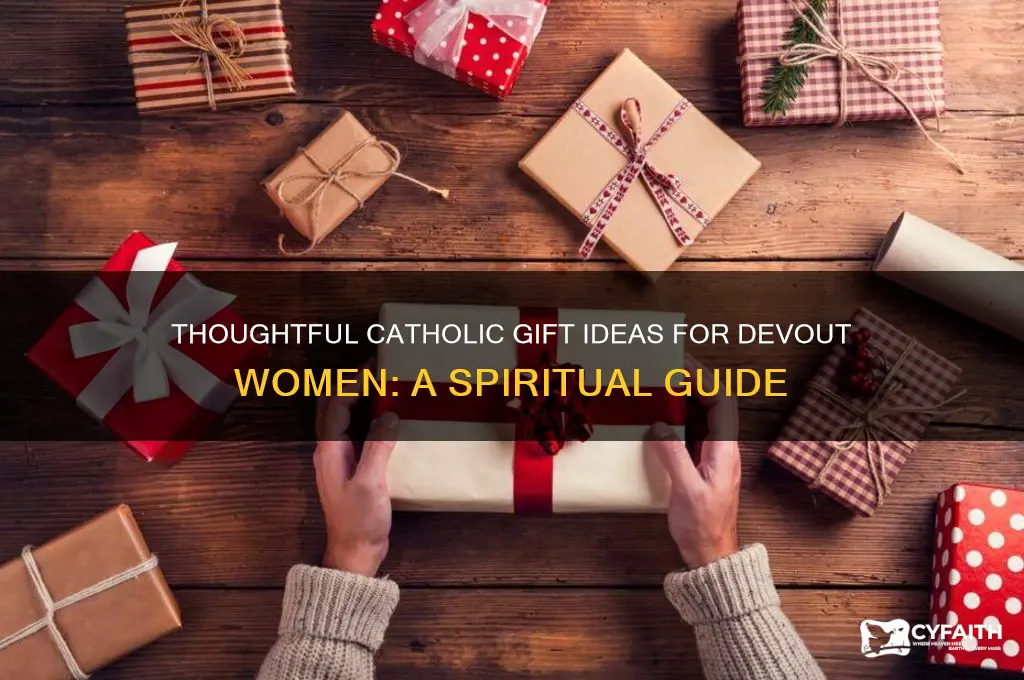 what kind of gift for a catholic woman person