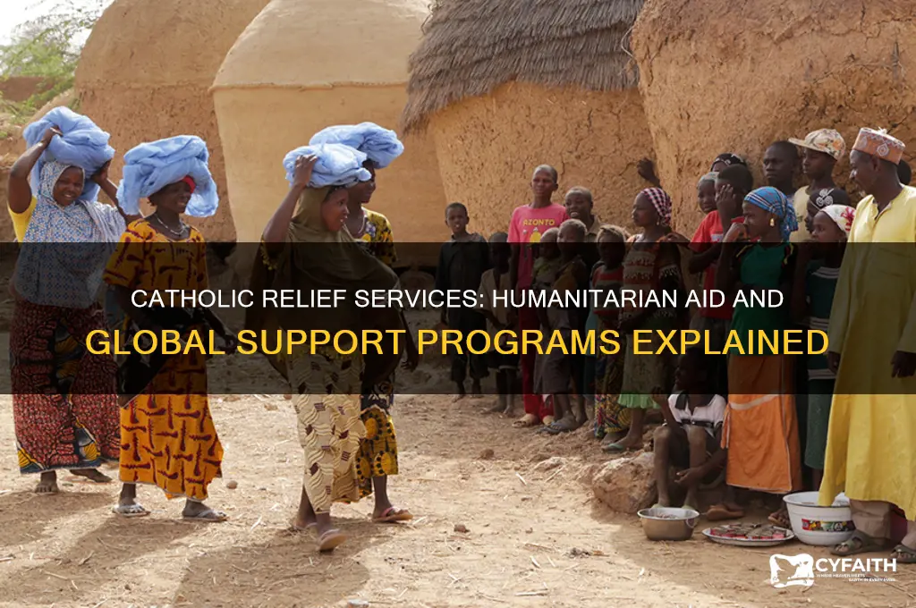 what kind of services does catholic relief services provide