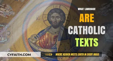 The Sacred Tongues: Exploring Languages of Catholic Liturgical Texts