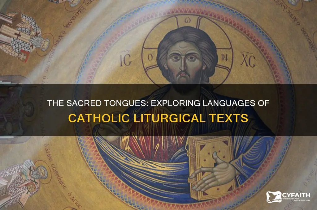 what language are catholic texts