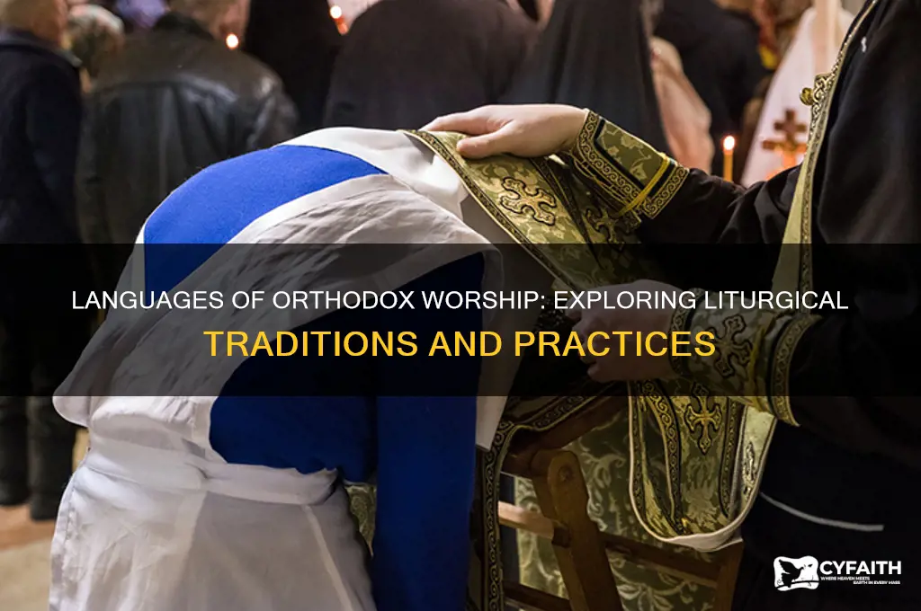 what language are orthodox services in