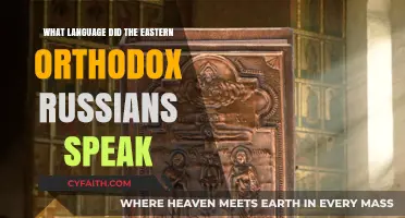 The Ancient Tongue: Language of Eastern Orthodox Russians Unveiled