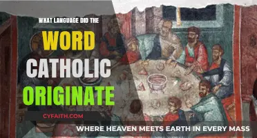 The Ancient Roots of the Word 'Catholic