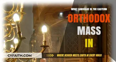 The Language of the Eastern Orthodox Mass: A Historical Overview