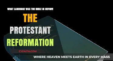 Unveiling the Bible's Pre-Reformation Linguistic Roots