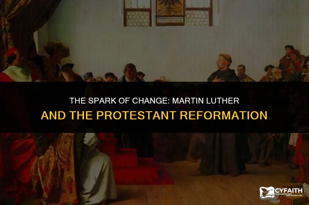 what led to martin luther protestant reformation