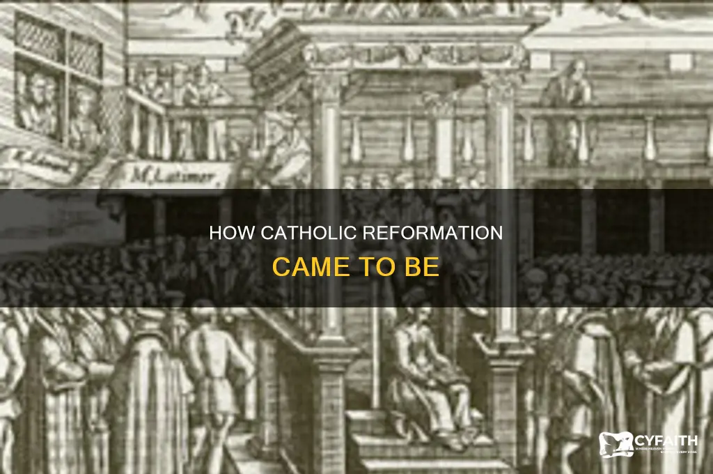 what led to the catholic reformation