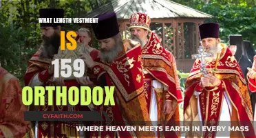 Understanding the 159 Orthodox Vestment Length: A Comprehensive Guide