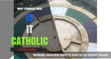 Liturgical Calendar: Catholic Week Explained