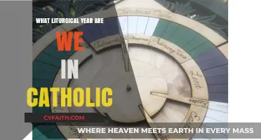 Liturgical Calendar: A Catholic Yearly Guide