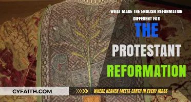 Distinctive Aspects of the English Reformation Compared to the Protestant Reformation