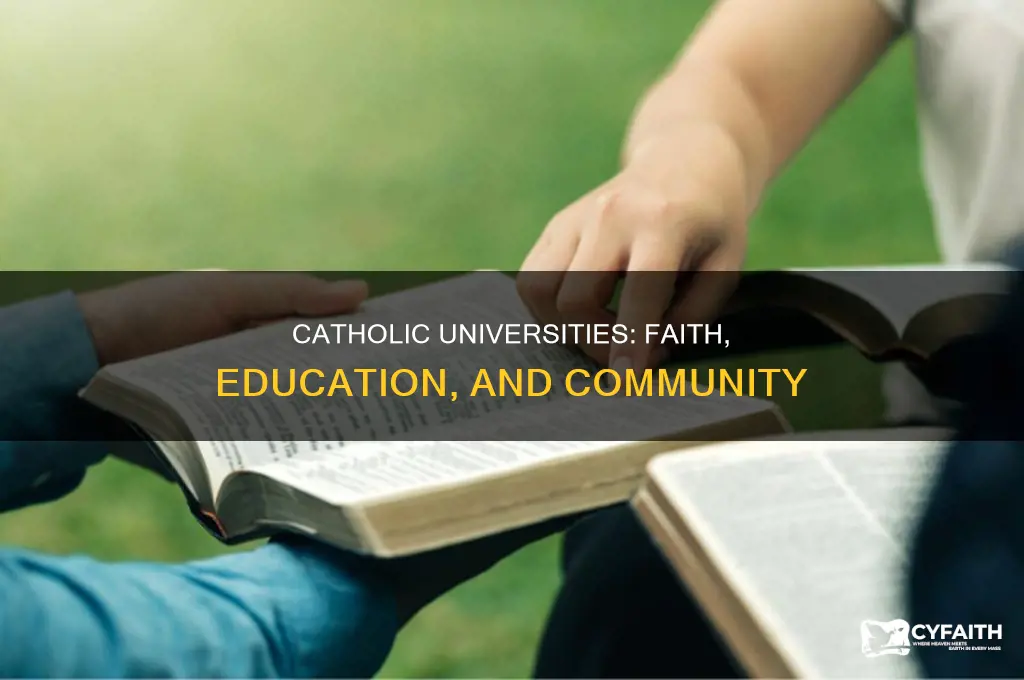 what makes a catholic university catholic
